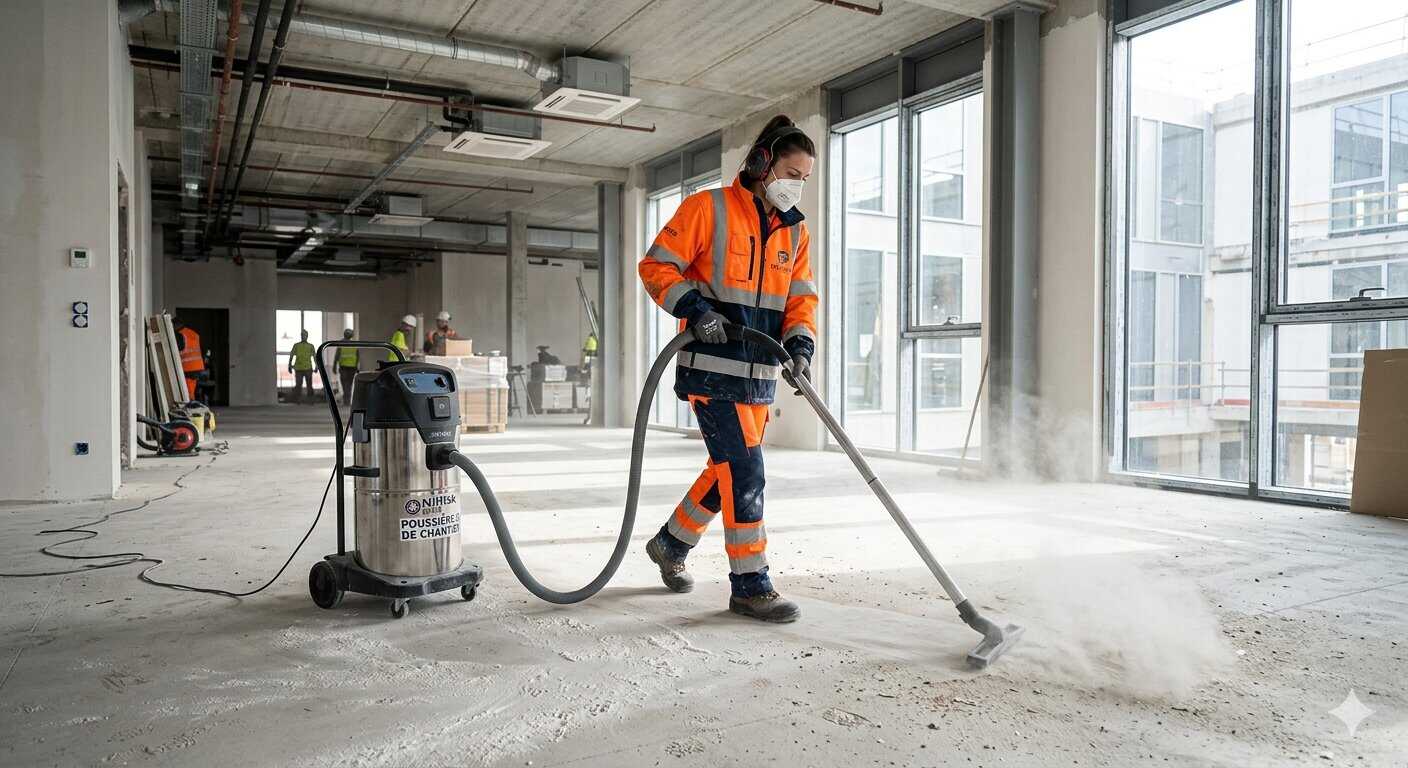 Nettoyage fin de chantier professionnel