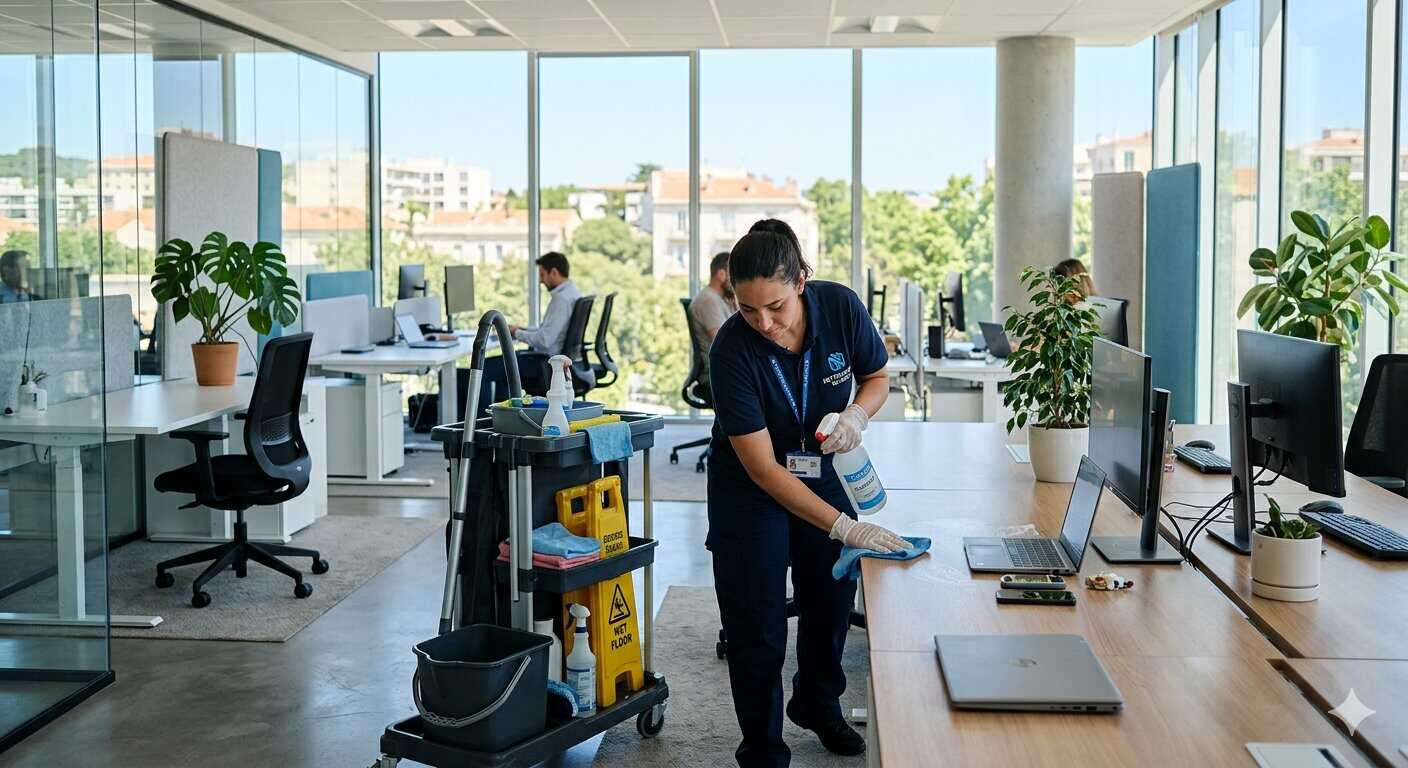 Nettoyage régulier bureaux entreprise Elo C Clean