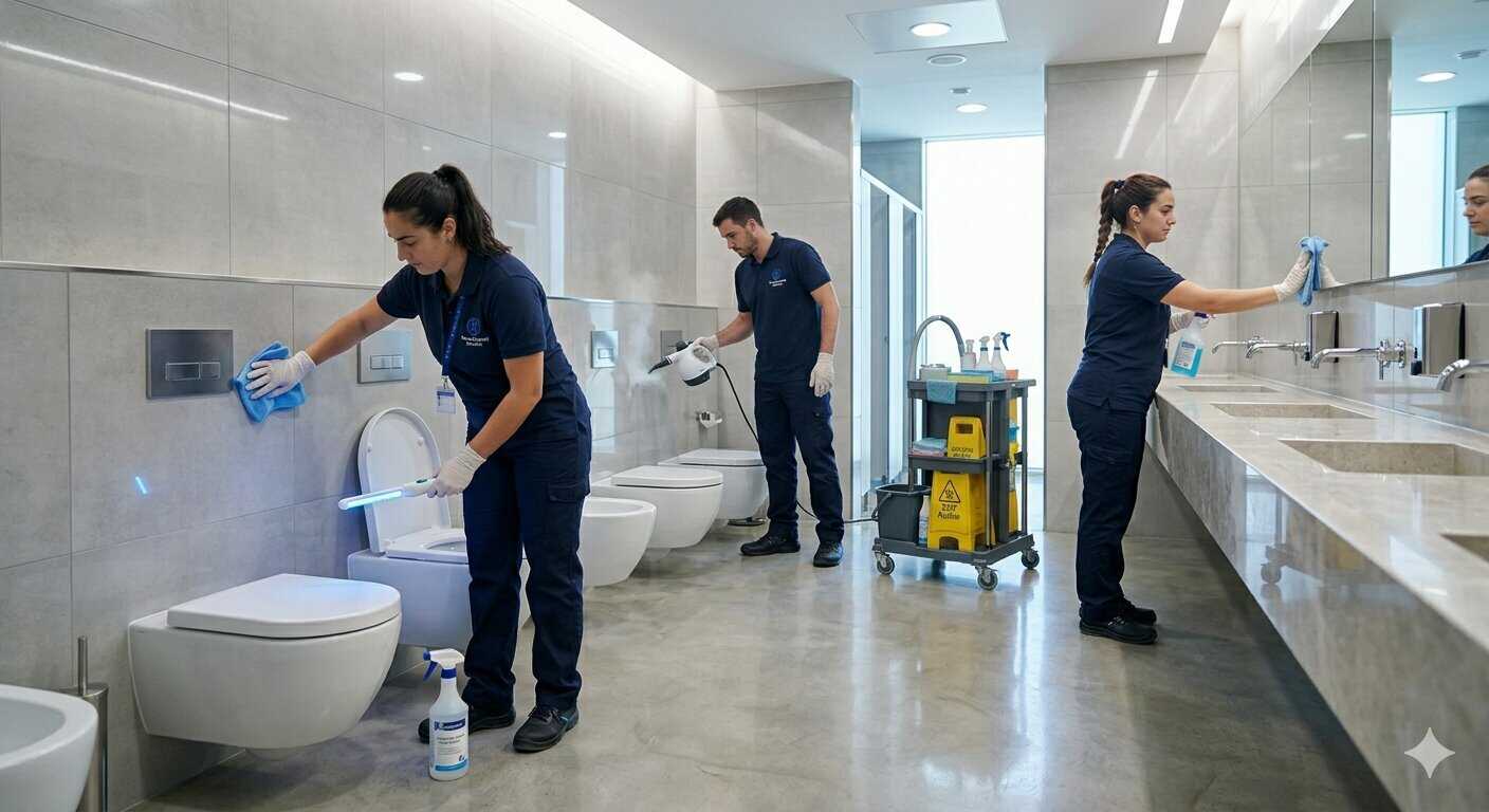 Nettoyage sanitaires entreprise Saint-Étienne