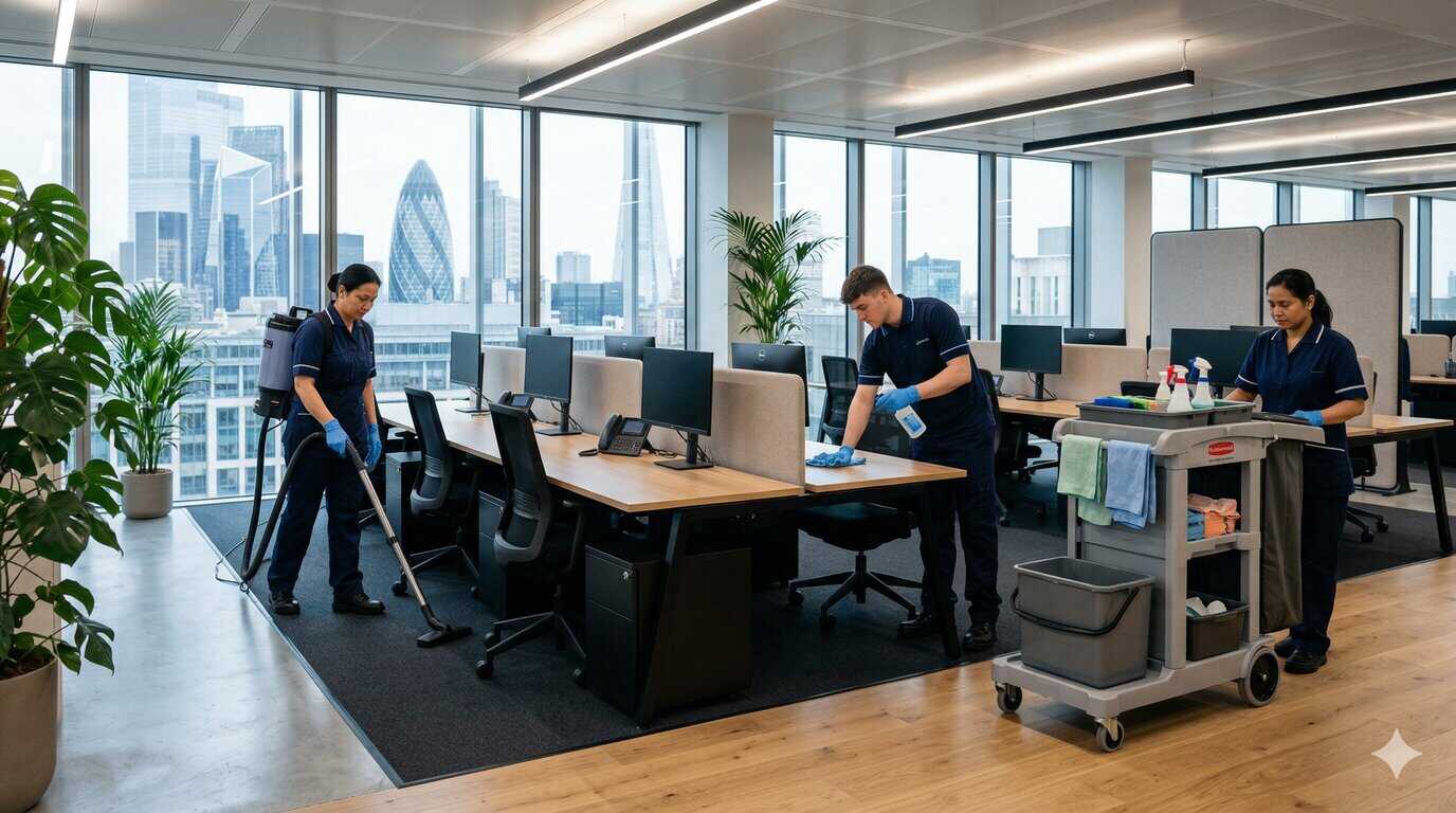 Contrat d’entretien de locaux professionnels avec société de nettoyage