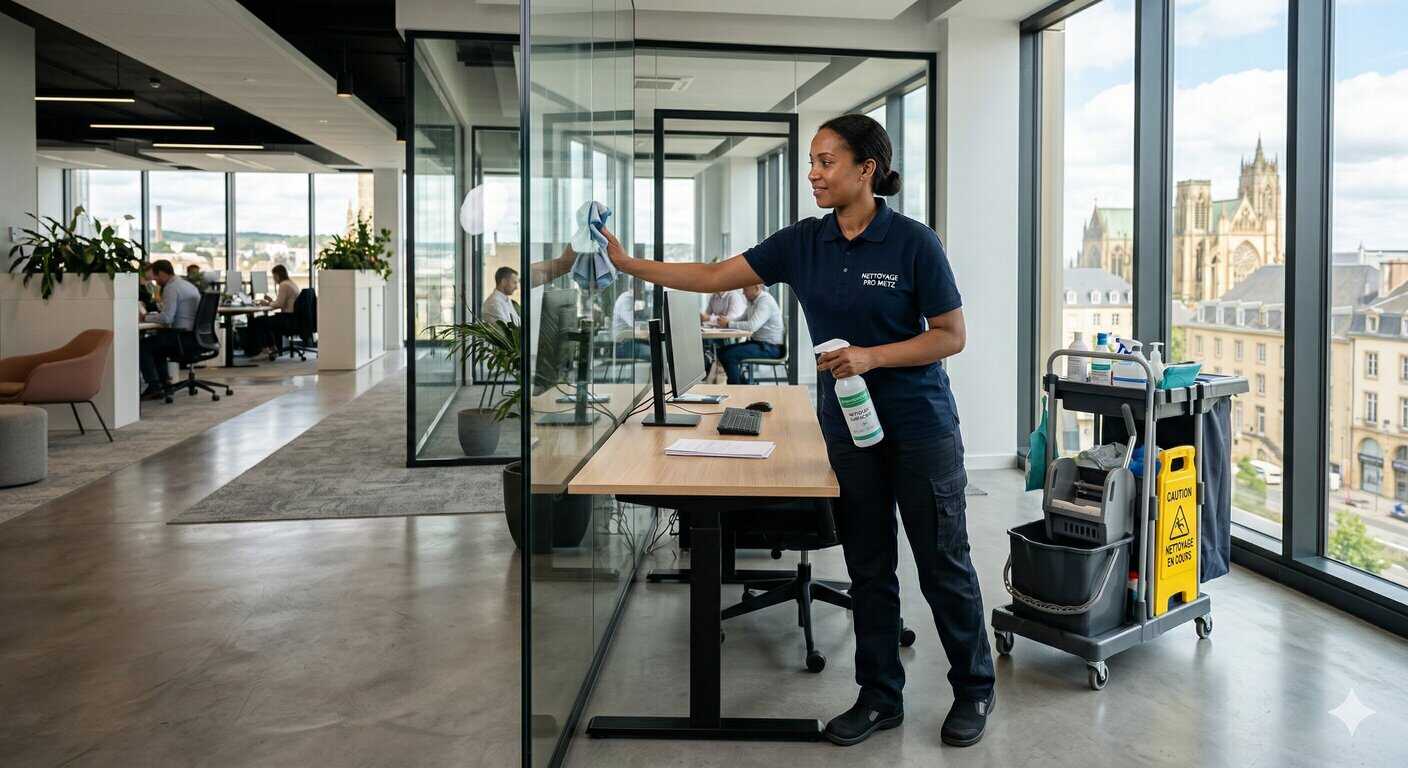 entreprise de nettoyage à Metz Elo C Clean en intervention