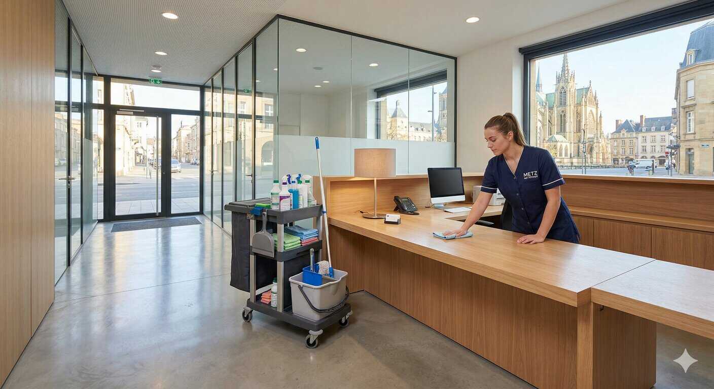 Entretien de commerce et cabinet professionnel à Metz