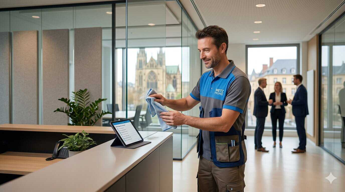 Entretien régulier de locaux professionnels à Metz