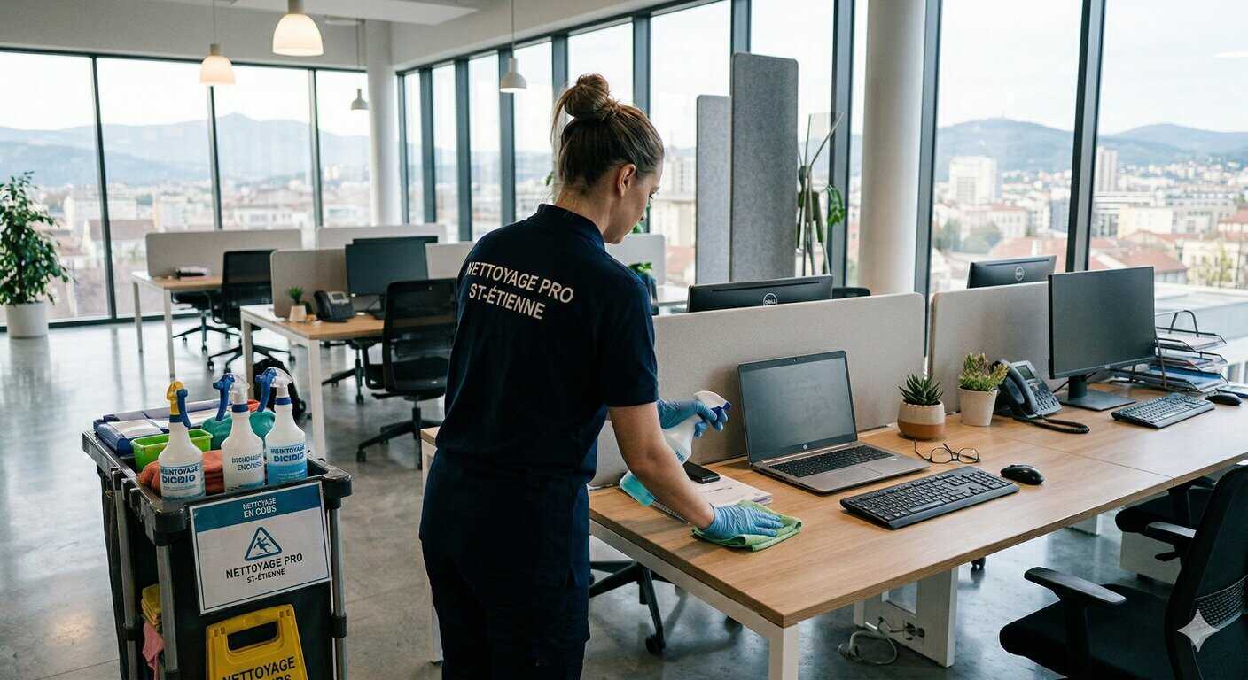 Nettoyage bureaux Saint-Étienne