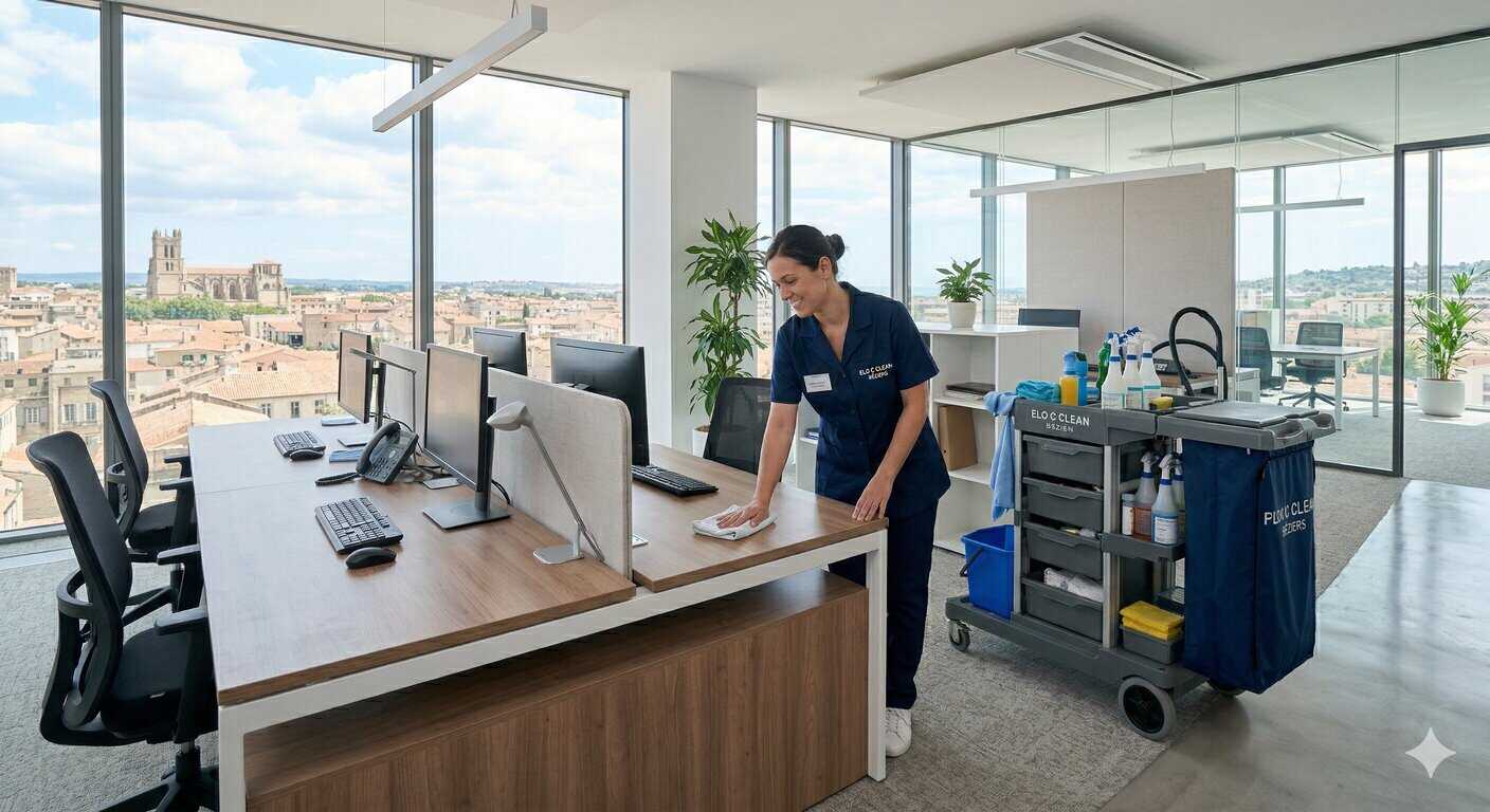 Nettoyage commerce Béziers