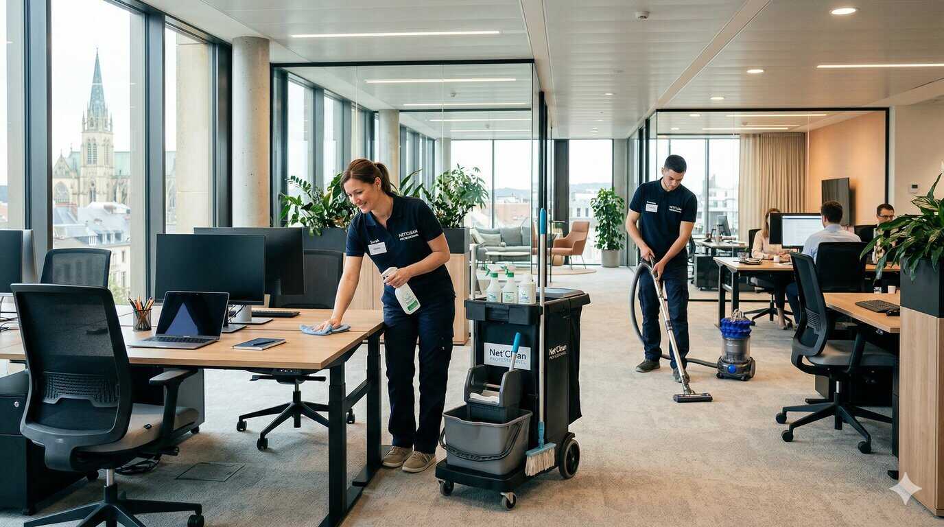 Nettoyage de locaux professionnels à Metz par Elo C Clean