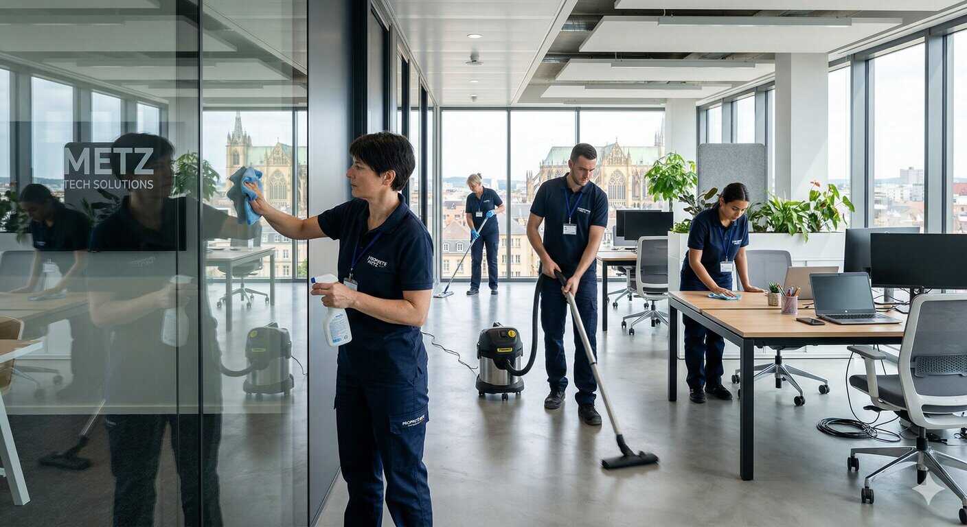 Nettoyage de locaux professionnels